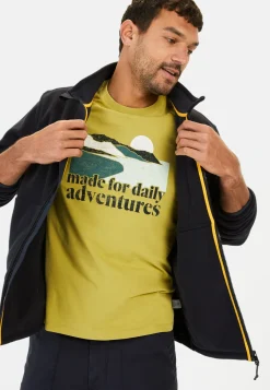 Herren Camel Active T-Shirts & Polos^T-Shirt mit Print aus Organic Cotton