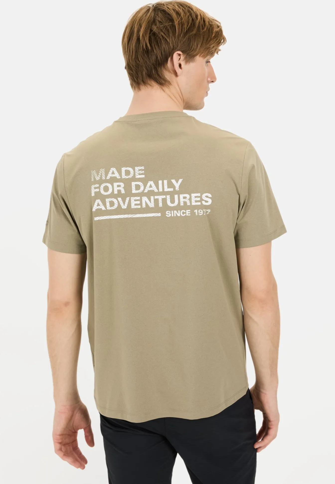 Herren Camel Active T-Shirts & Polos^T-Shirt mit Rückenprint