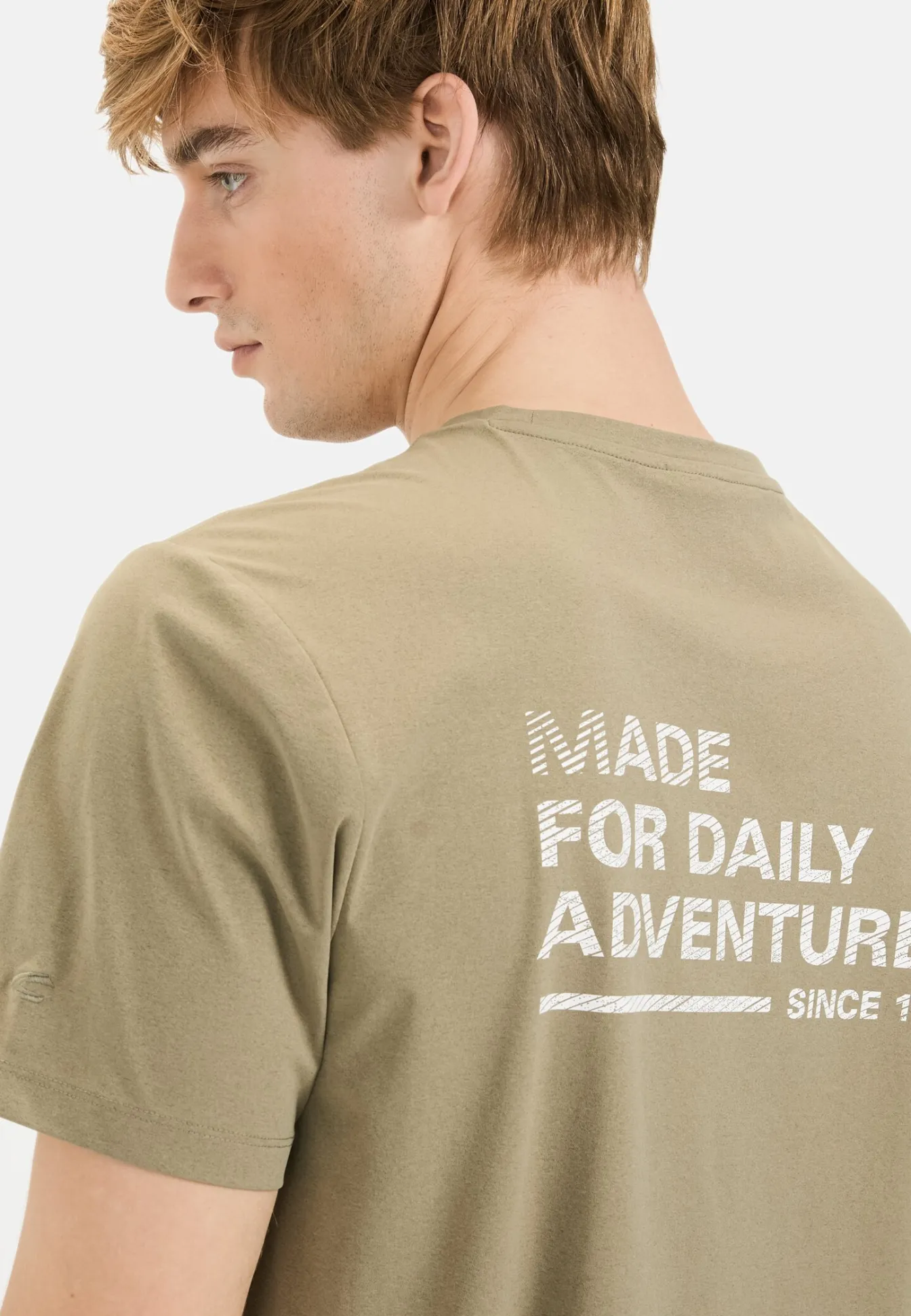 Herren Camel Active T-Shirts & Polos^T-Shirt mit Rückenprint