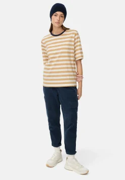 Damen Camel Active T-Shirts & Polos^T-Shirt mit Streifenmuster