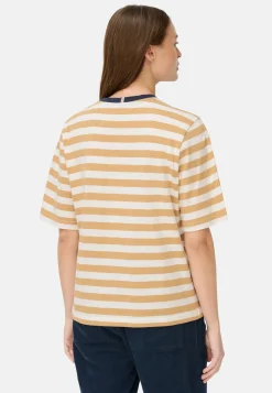 Damen Camel Active T-Shirts & Polos^T-Shirt mit Streifenmuster