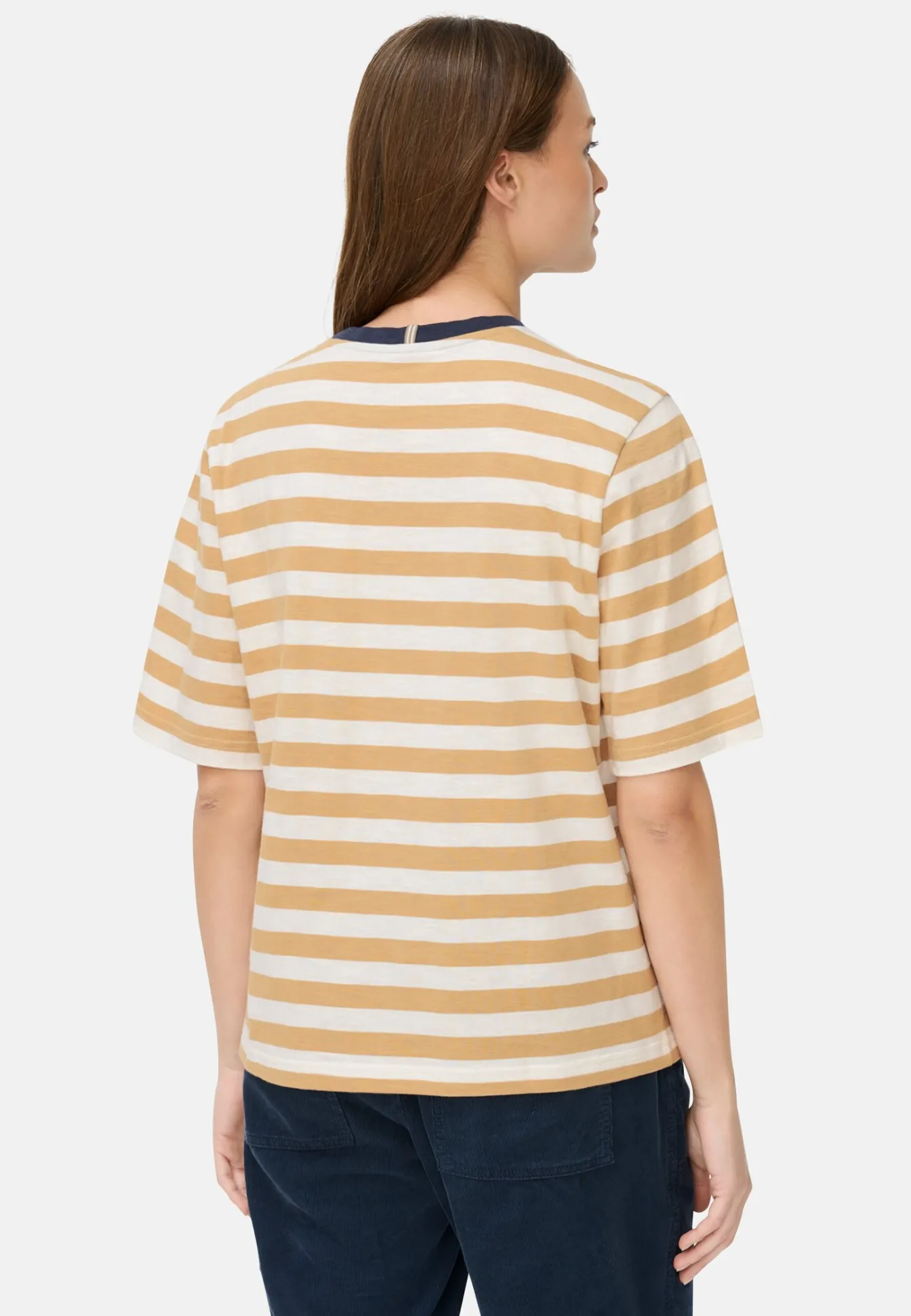 Damen Camel Active T-Shirts & Polos^T-Shirt mit Streifenmuster