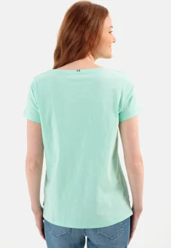 Damen Camel Active T-Shirts & Polos^T-Shirt Organic Cotton