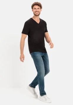 Herren Camel Active Unterwäsche^V-Neck Unterhemd/-Shirt im 3-er Pack
