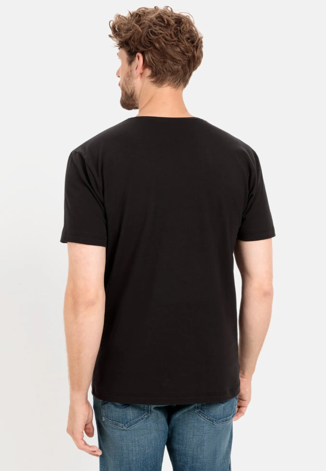 Herren Camel Active Unterwäsche^V-Neck Unterhemd/-Shirt im 3-er Pack