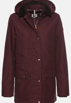 Damen Camel Active Jacken & Westen^Wachsjacke mit abnehmbarer Kapuze