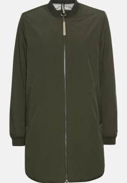 Damen Camel Active Jacken & Westen^Wasserabweisender Mantel aus reinem Polyester