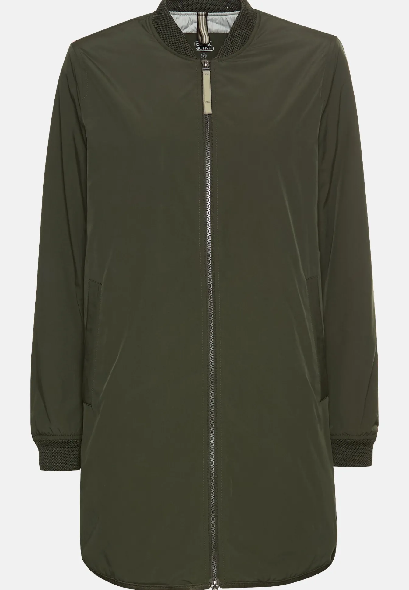 Damen Camel Active Jacken & Westen^Wasserabweisender Mantel aus reinem Polyester
