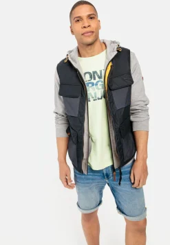 Herren Camel Active Jacken & Westen^Weste mit aufgesetzten Taschen
