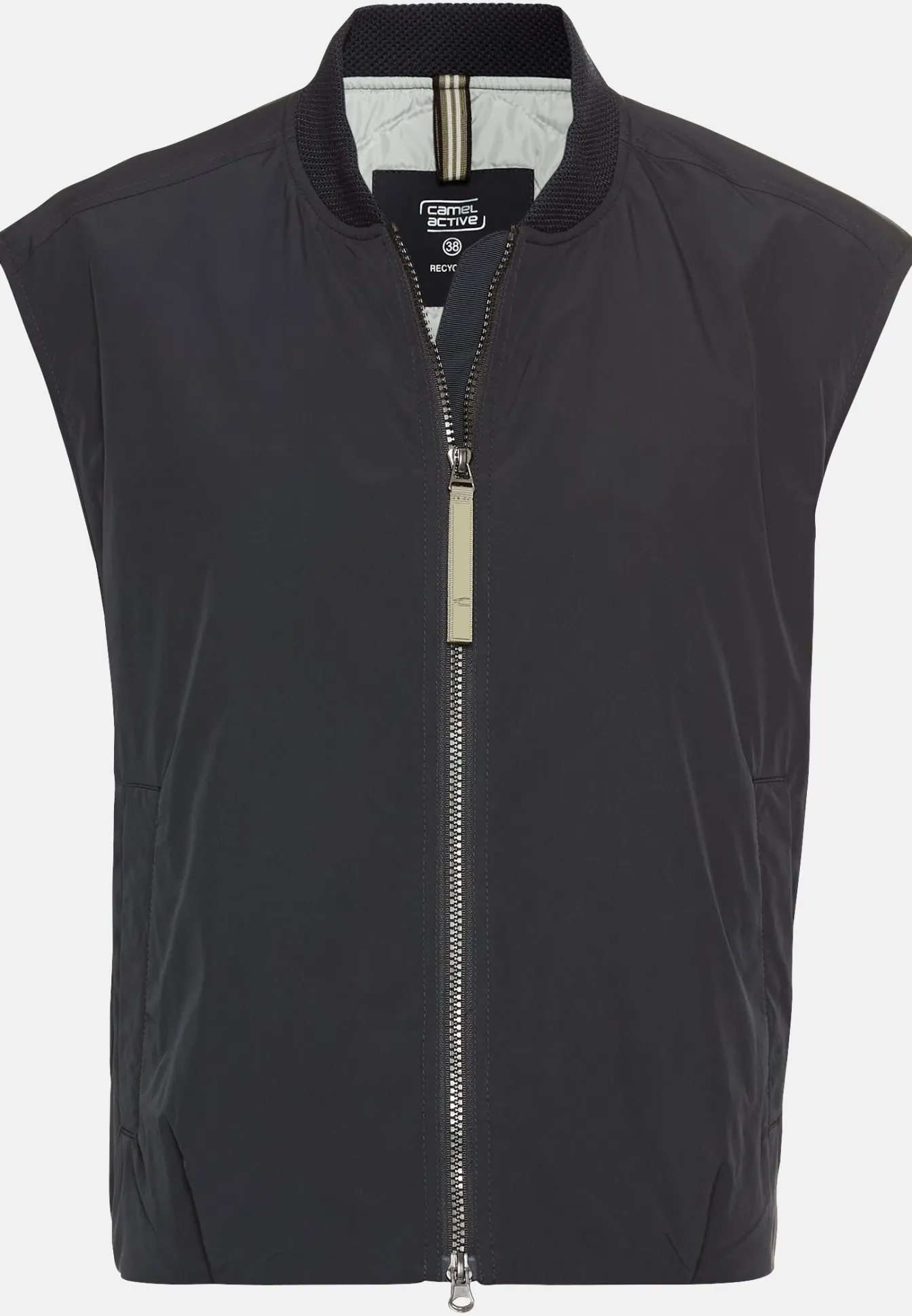 Damen Camel Active Jacken & Westen^Weste mit 2-Wege-Reißverschluss und reflektierenden Details