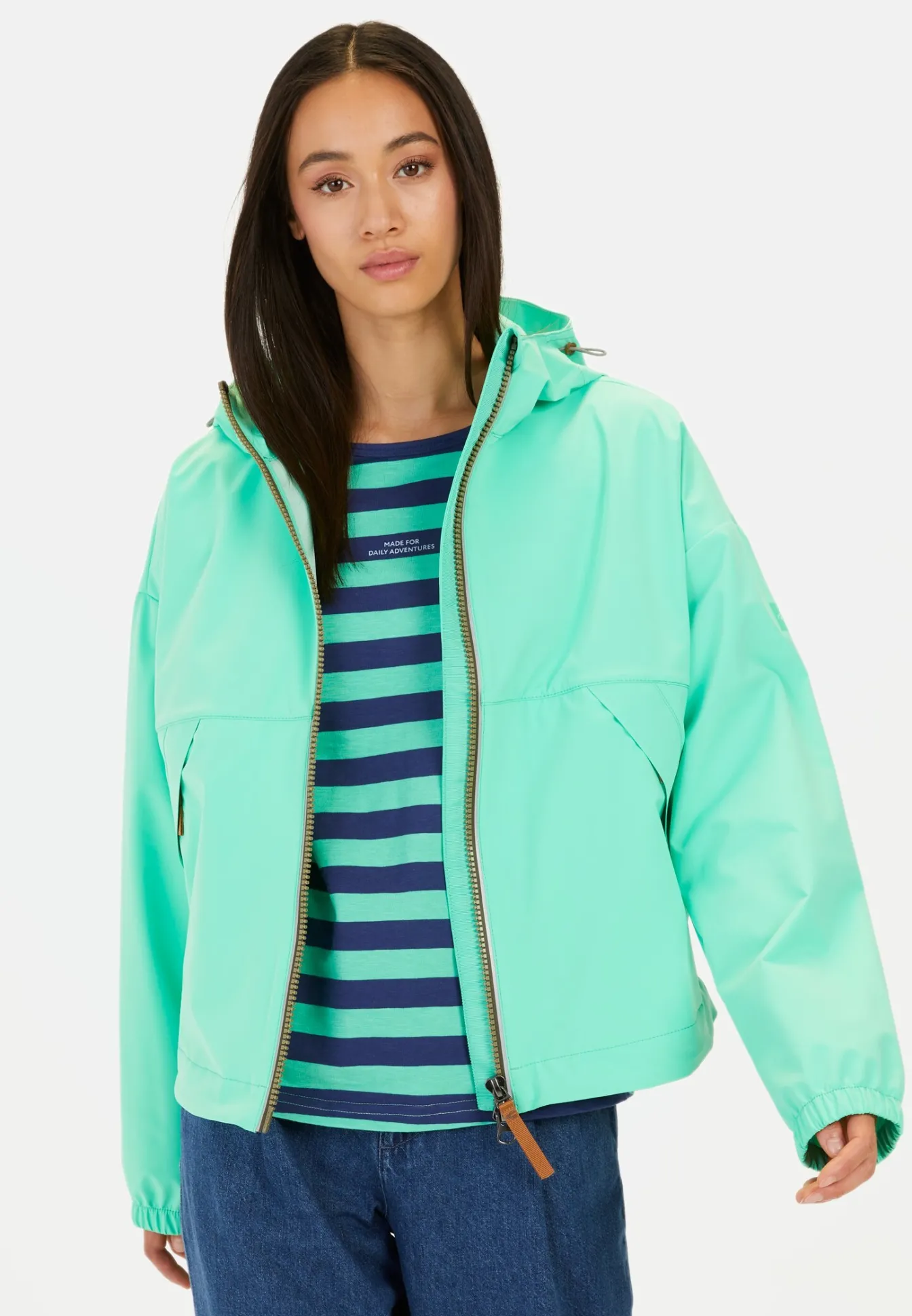 Damen Camel Active Jacken & Westen^Windbreaker aus recyceltem Polyester
