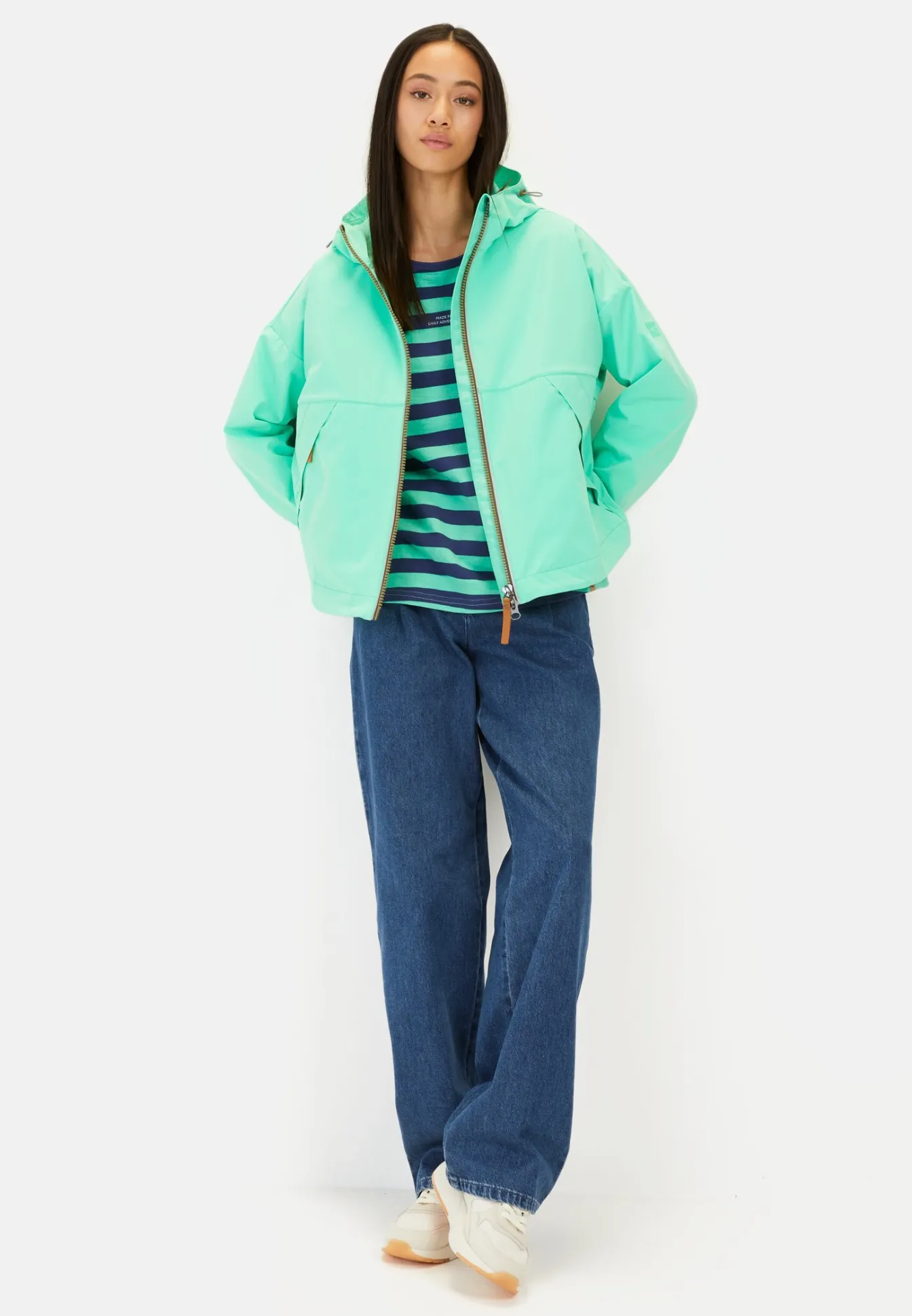 Damen Camel Active Jacken & Westen^Windbreaker aus recyceltem Polyester