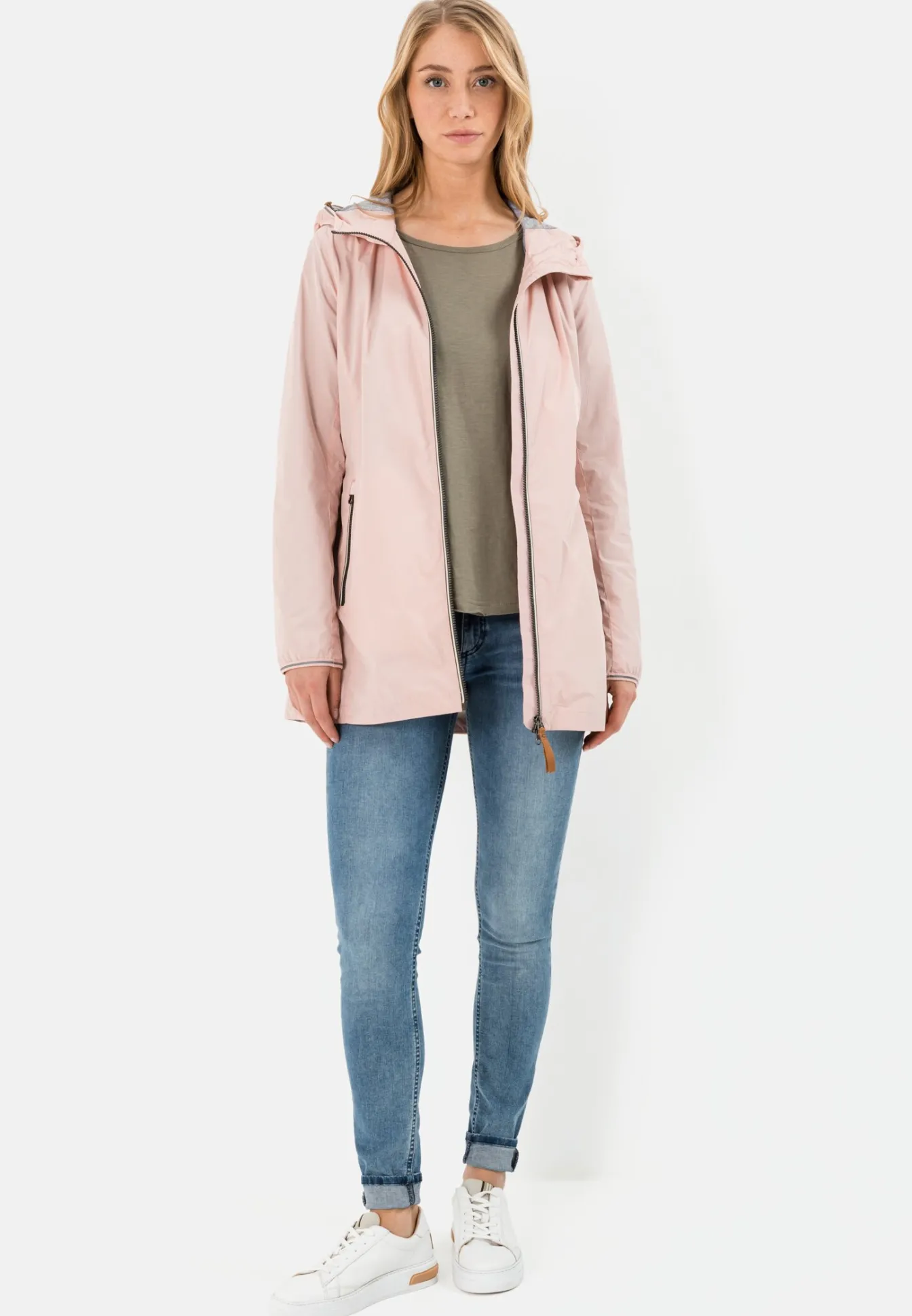 Damen Camel Active Jacken & Westen^Windbreaker aus recyceltem Polyester