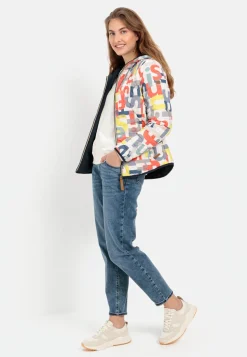 Damen Camel Active Jacken & Westen^Windbreaker mit Wendefunktion aus recyceltem Polyester